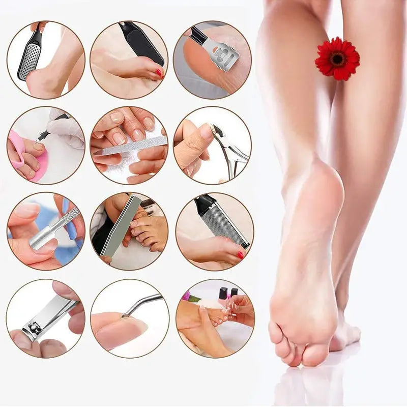 Electric Callus Remover with Vacuum for Feet Care Kit